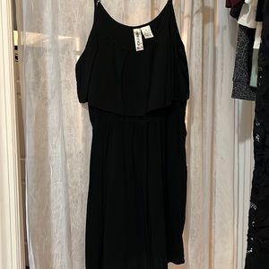 🤩Mimi Chica black strap dress